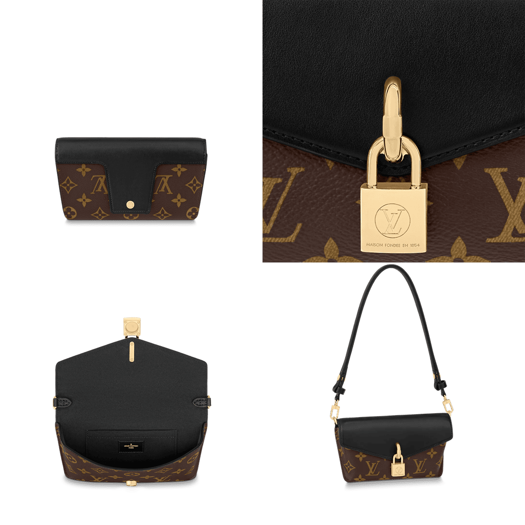 LV M80559 PADLOCK ON STRAP ִ