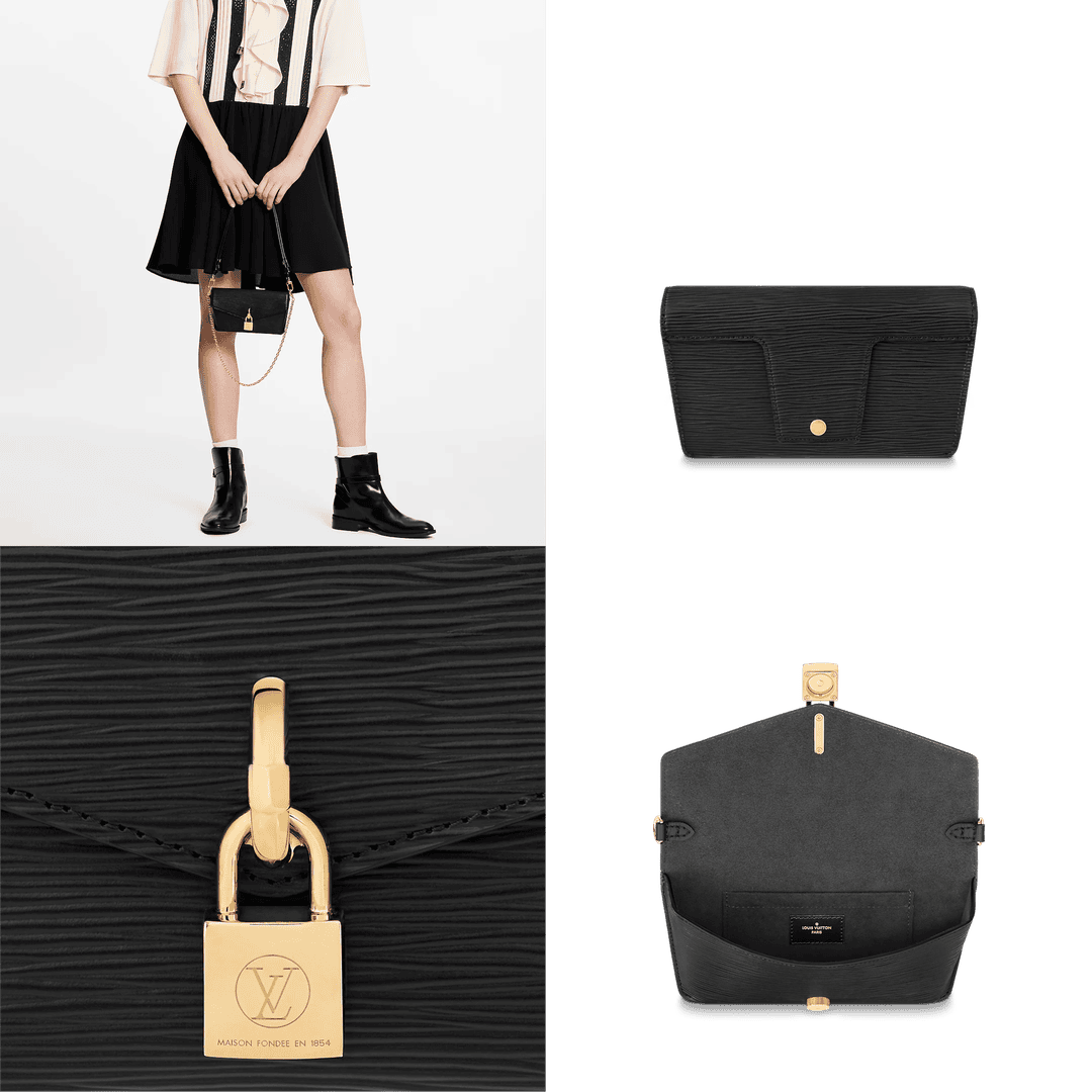 LV M80682 PADLOCK ON STRAP ִ