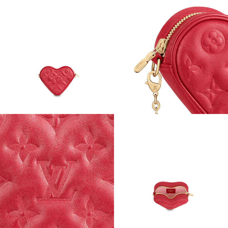 LV M80837 HEART ON CHAIN 