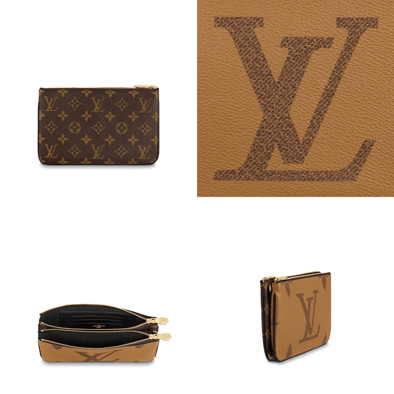 LV M69203 DOUBLE ZIP POCHETTE ִ