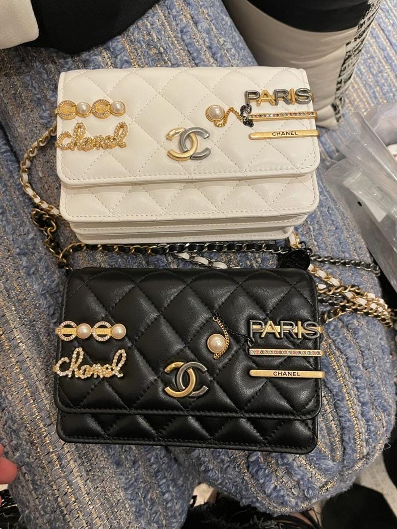 Chanel 22C mini lؔ WOC