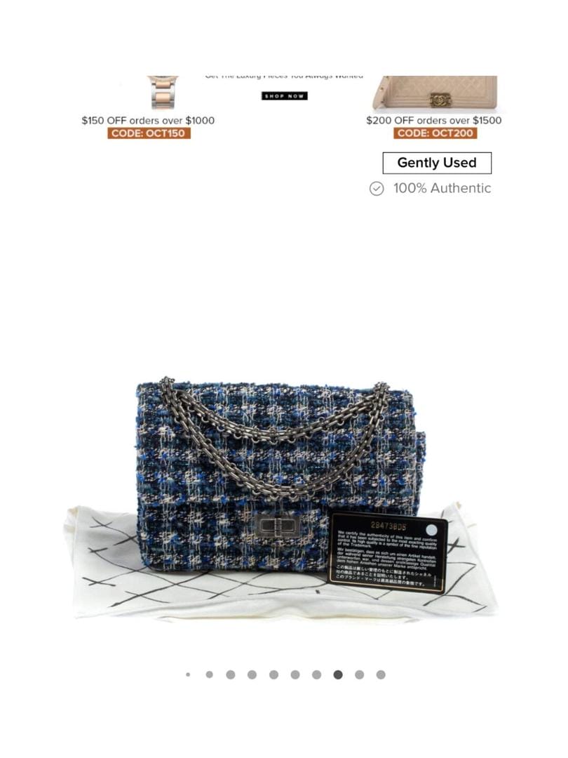 ײChanel tweed mini 2.55