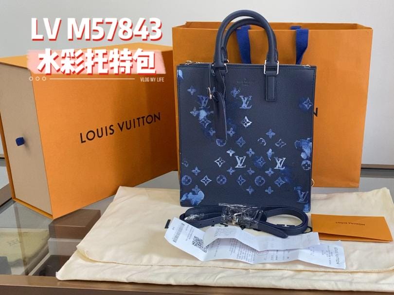 LV Sac Plat Zippe ˮtote