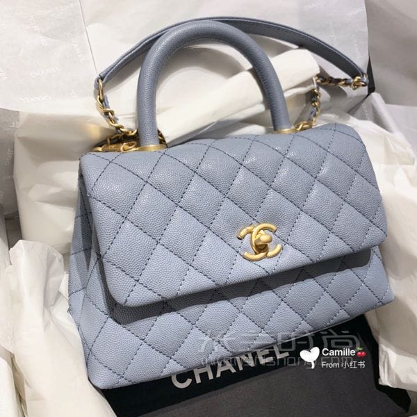 Chanel coco handle  С 2019 ֦ţƤ_8